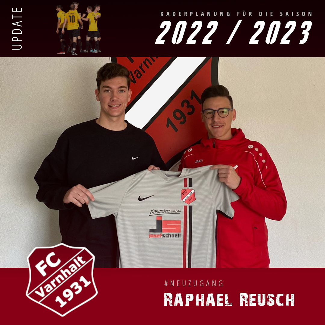 Neuzugang: Raphael Reusch